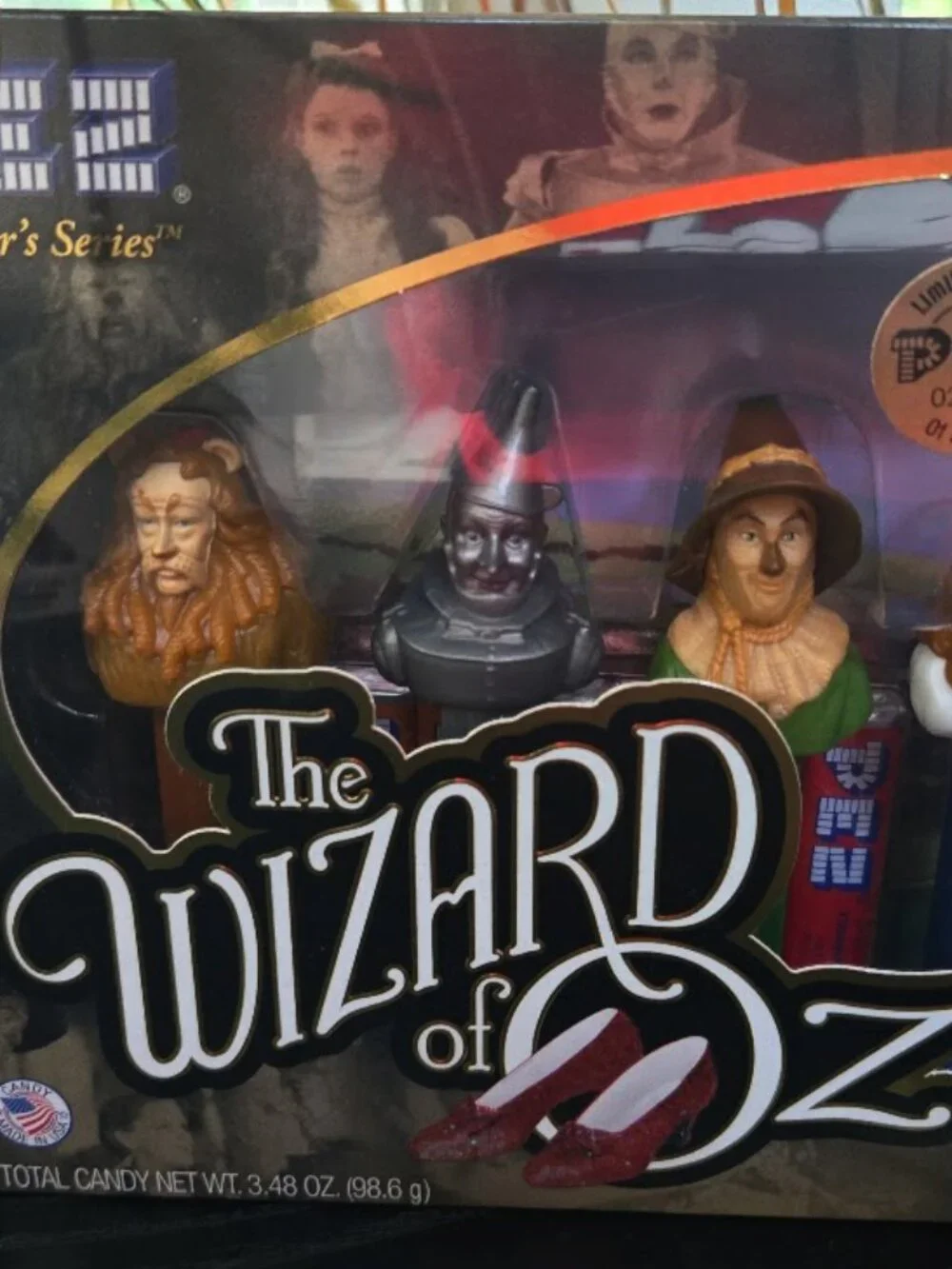 Wizard Of Oz 70th Anniversary Limited Edition PEZ Dispenser Set New , Numbered